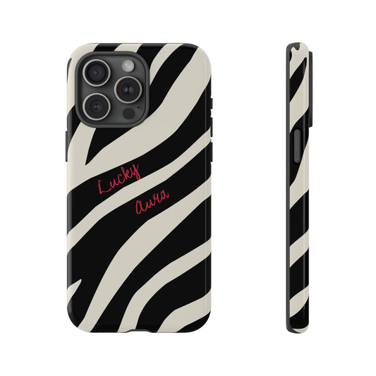Lucky Aura Zebra Phone Case