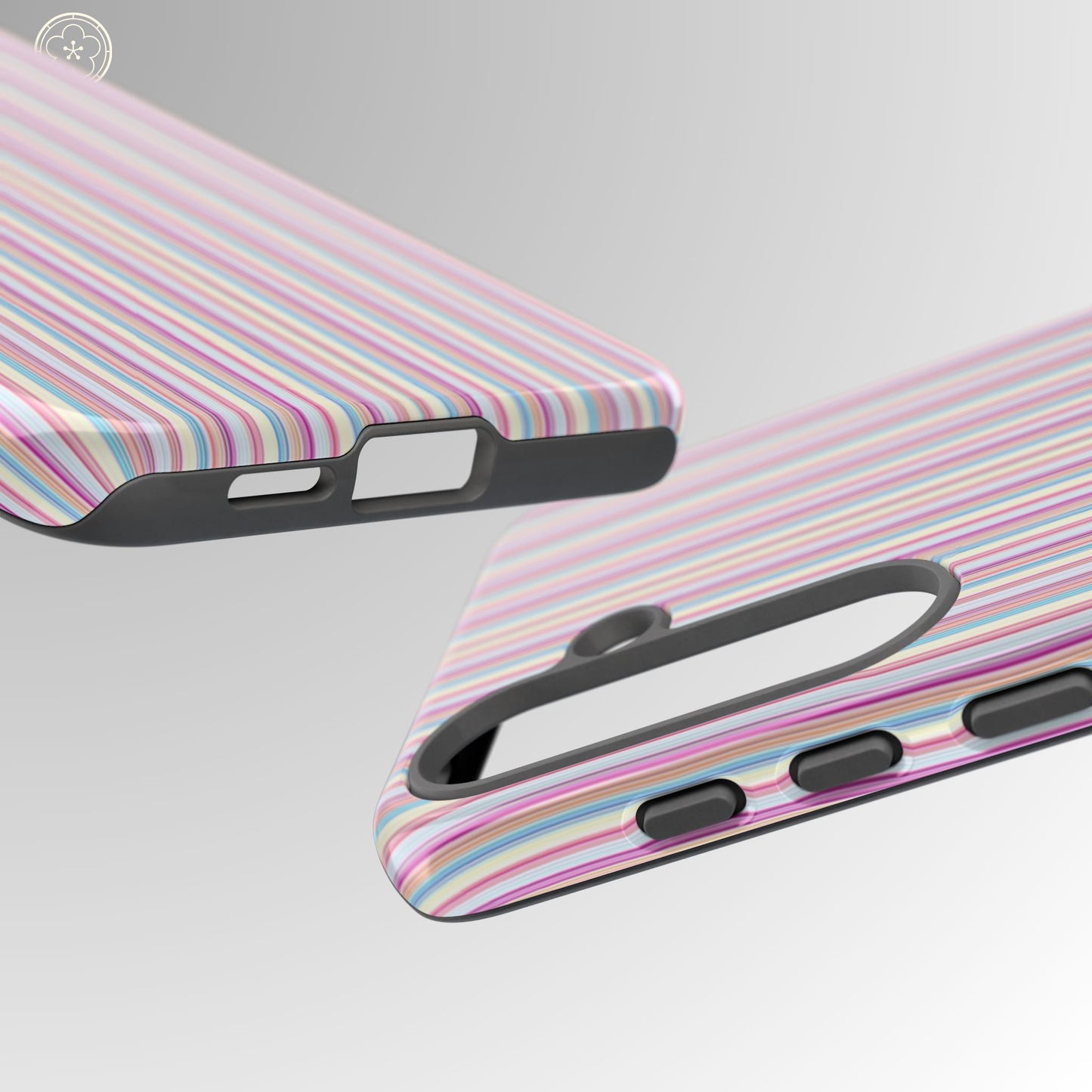Cotton Candy Stripes Phone Case