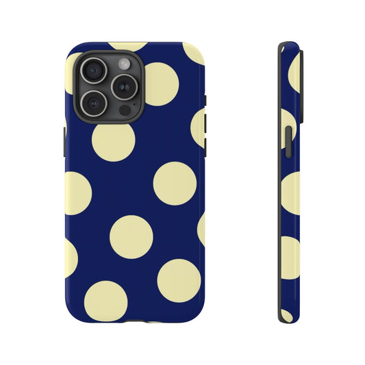 Midnight Yacht Polka Dot Phone Case