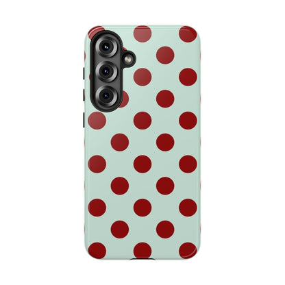 Mint Gelato Polka Dot Phone Case