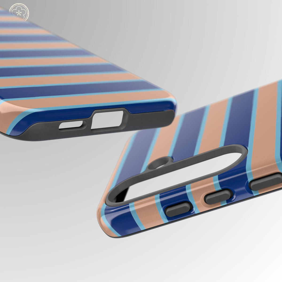 Metropolitan Club Striped Phone Case