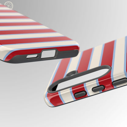 Grand Prix Striped Phone Case