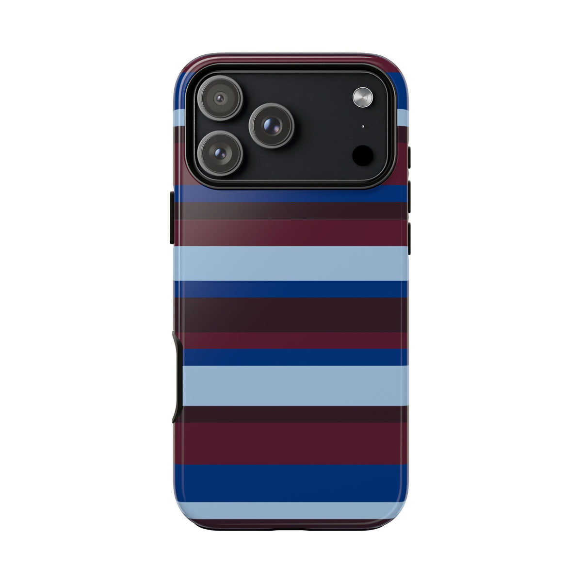 Bordeaux Coast Striped Phone Case