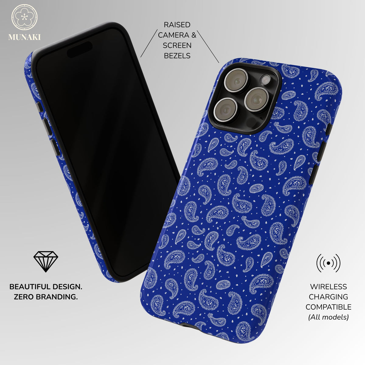 Midnight Bandana Phone Case