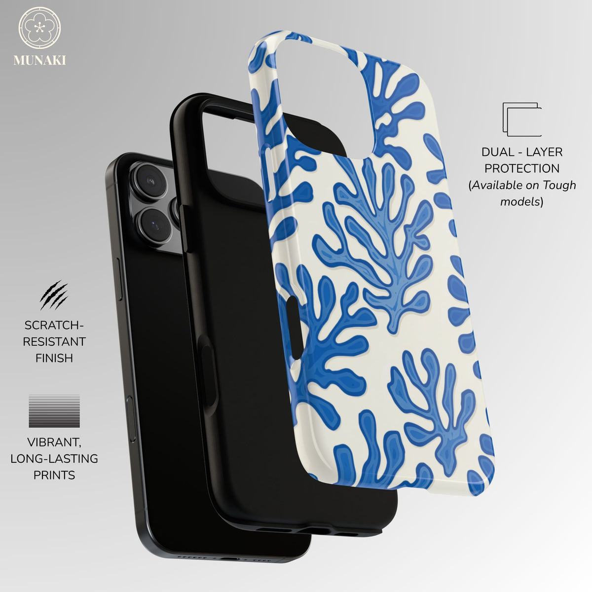 Capri Coral Phone Case