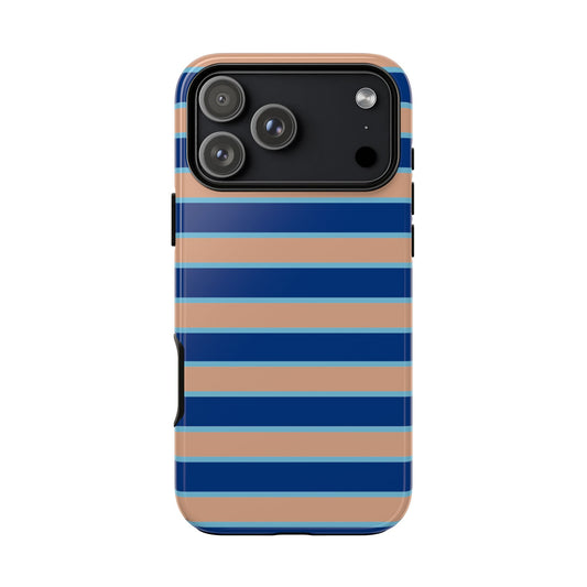 Metropolitan Club Striped Phone Case