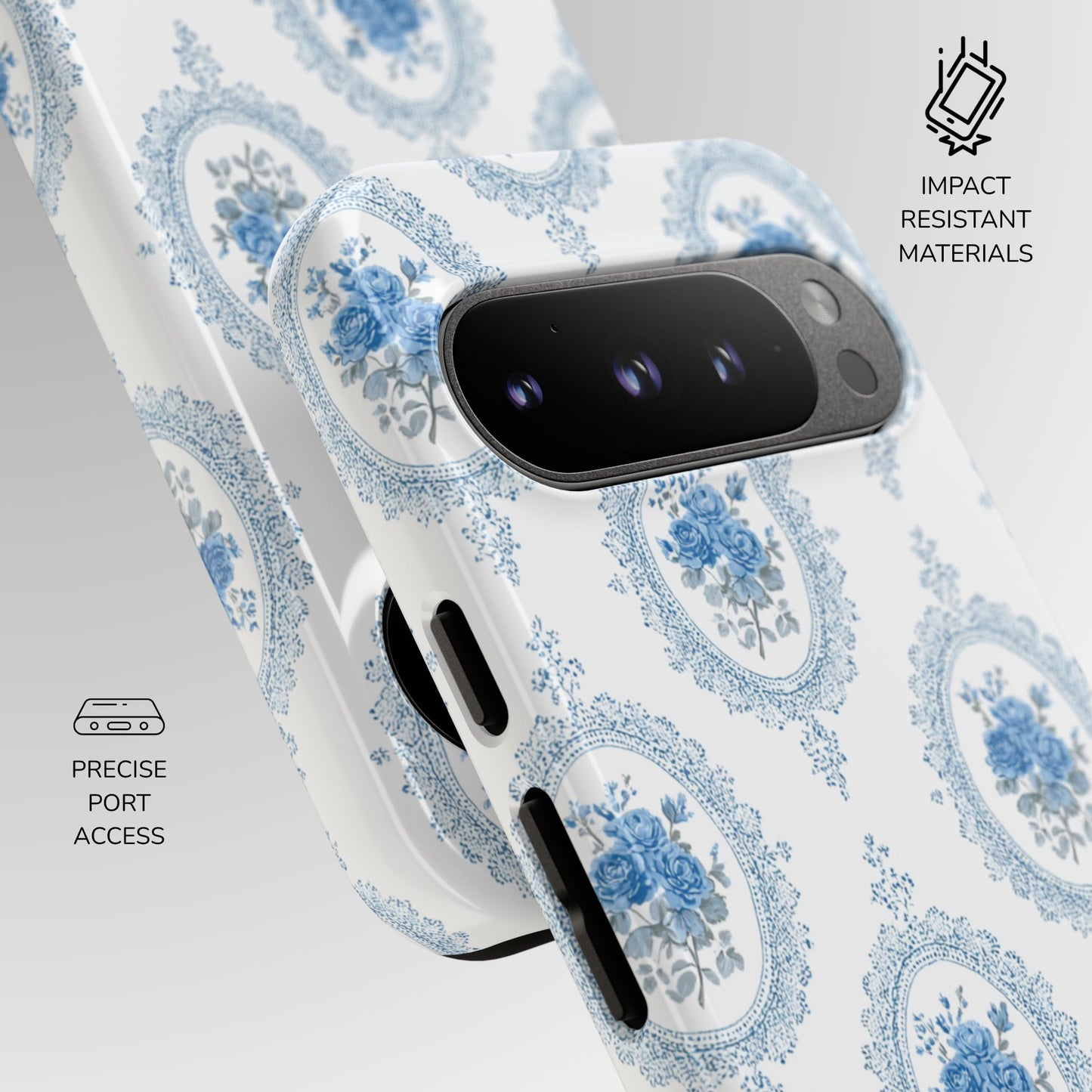 Porcelain Cameo Phone Case