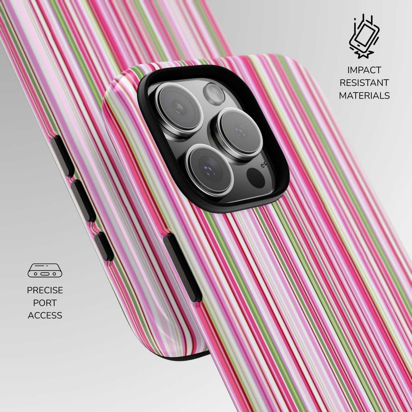 Sweet Summer Stripes Phone Case