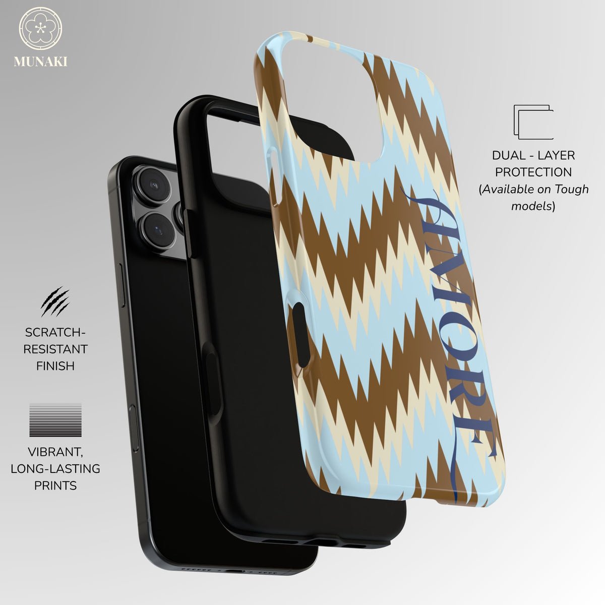 Amore Chevron Phone Case