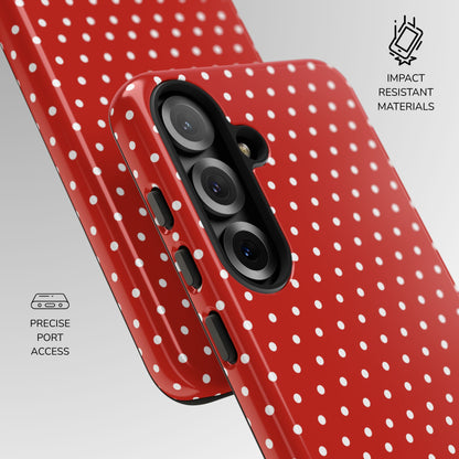 Custom Cherry Dot Phone Case
