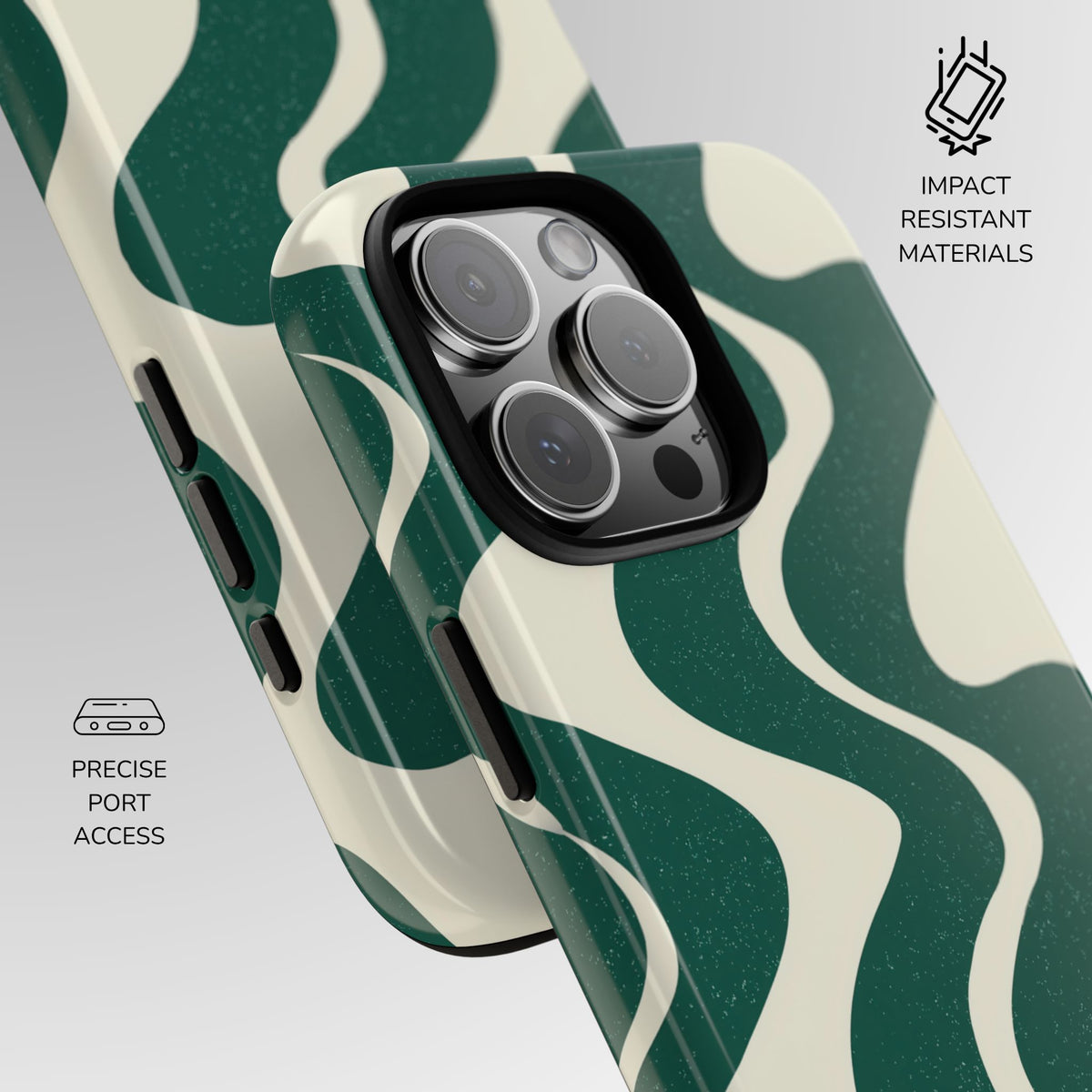 Matcha Wave Phone Case
