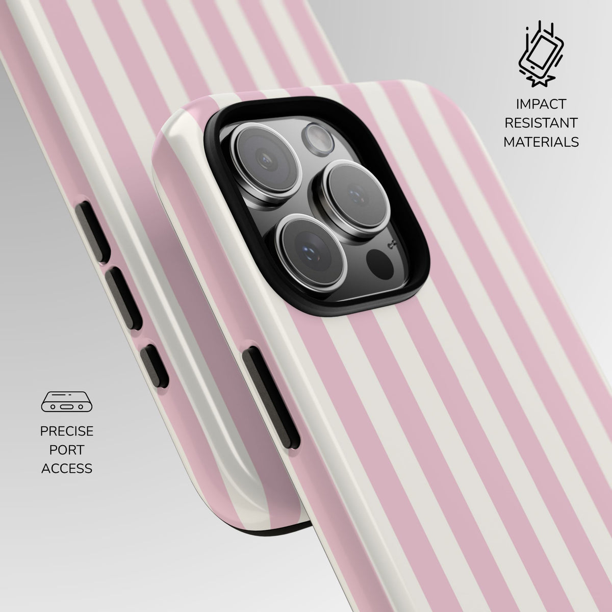 Pink Cabana Phone Case