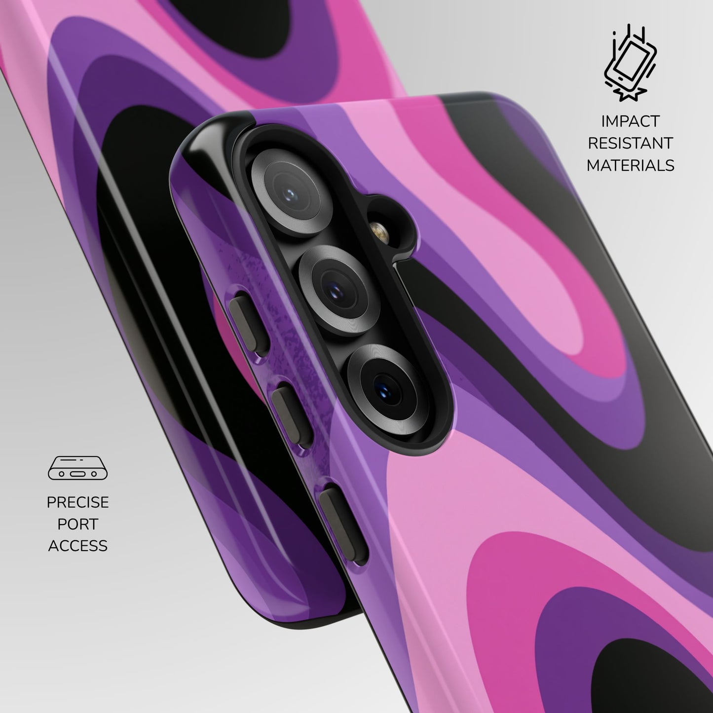 Retro Swirl Phone Case