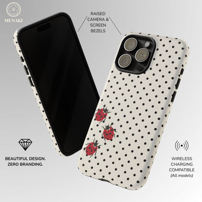 Minimalist Ladybug Phone Case