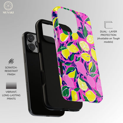 Electric Citrus Phone Case