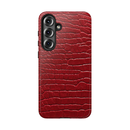 Cherry Croc Phone Case