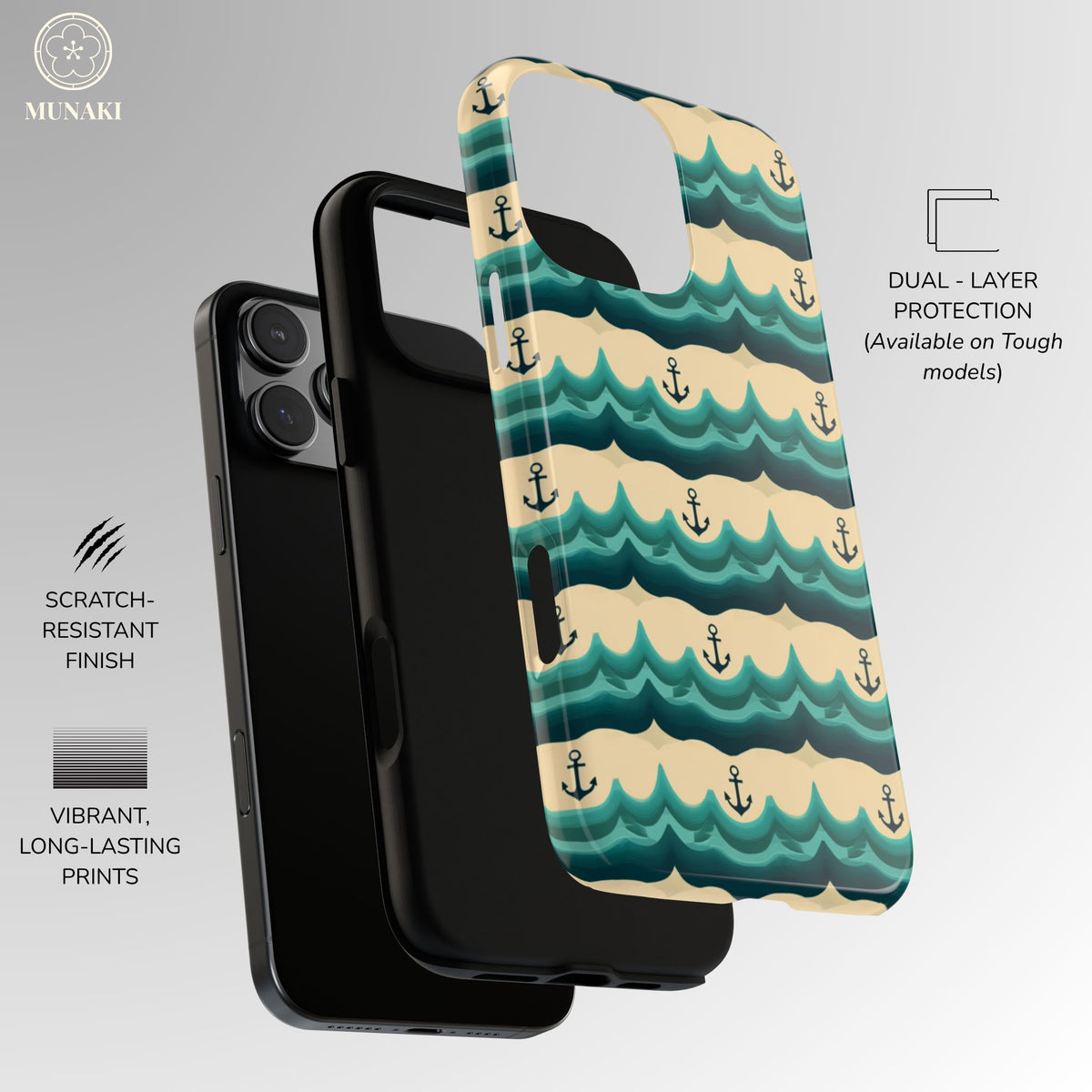 Hamptons Harbor Phone Case