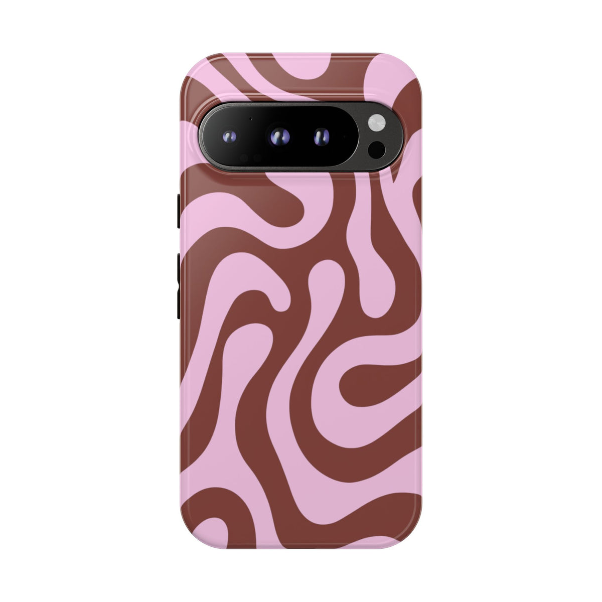 Cocoa Rose Swirl Phone Case
