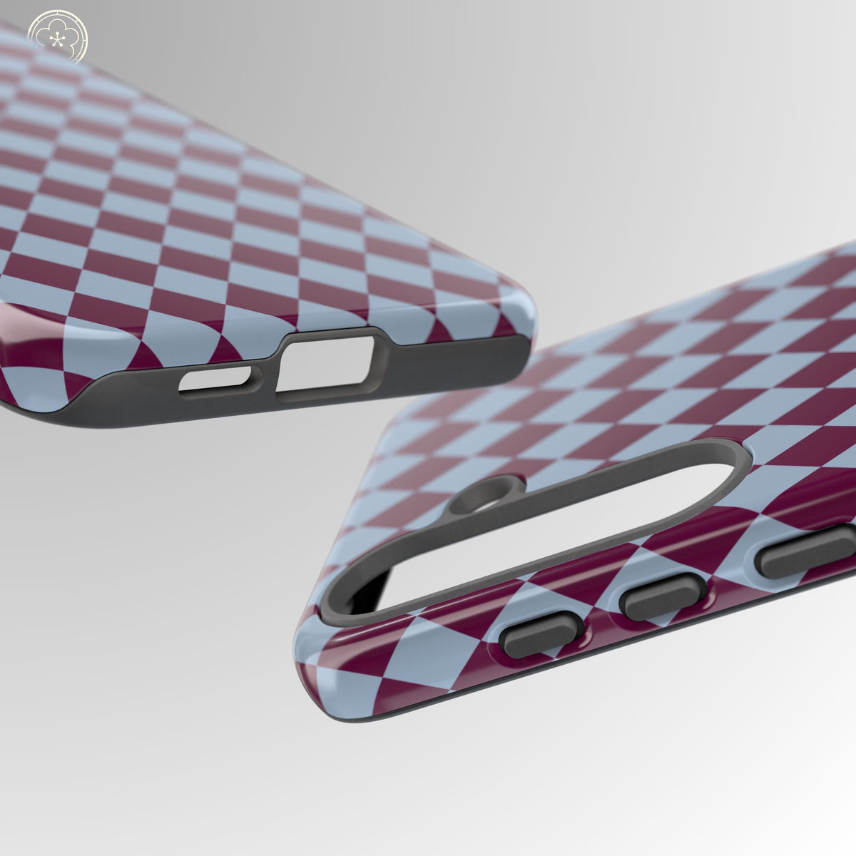 Bordeaux Breeze Harlequin Phone Case