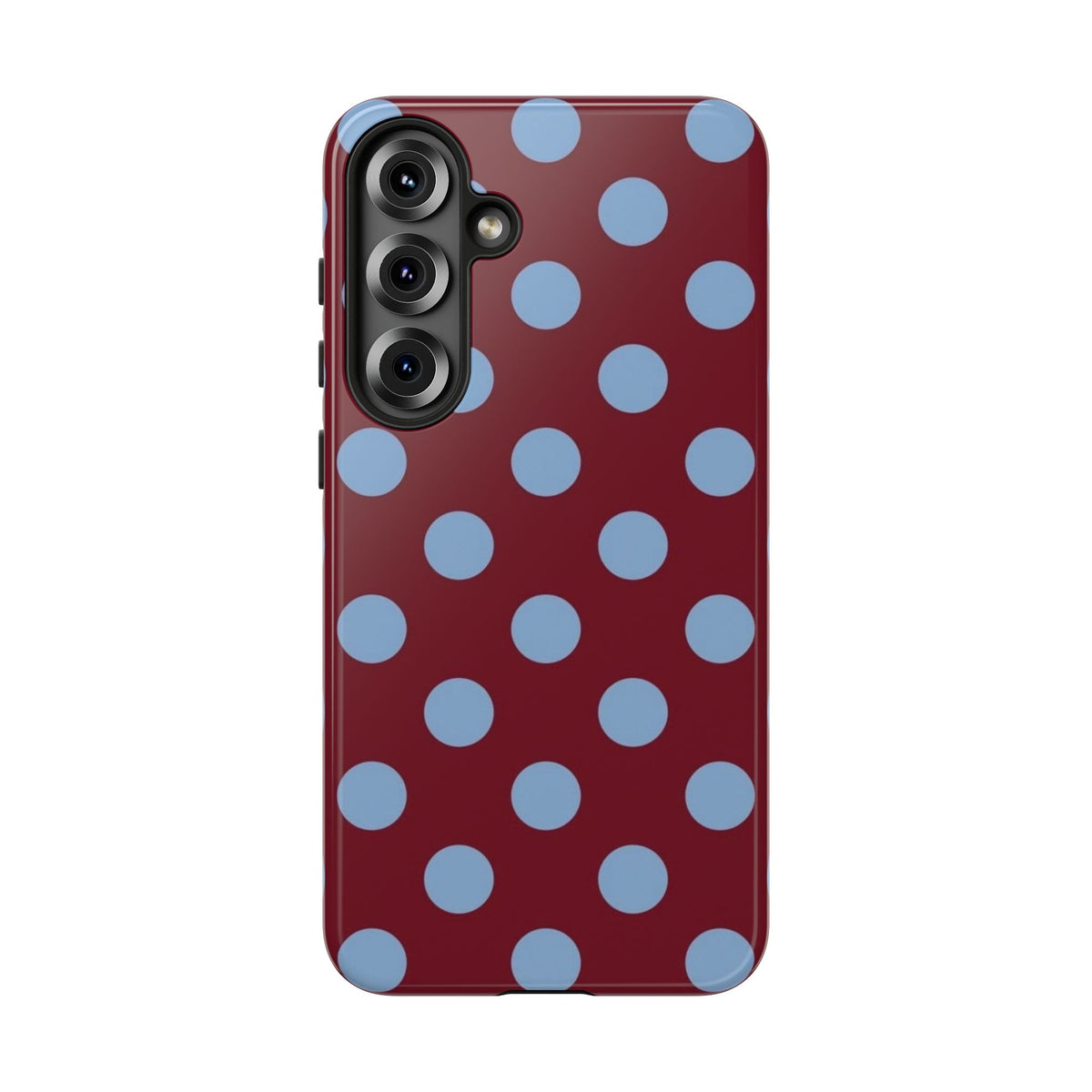 Bordeaux Breeze Polka Dot Phone Case