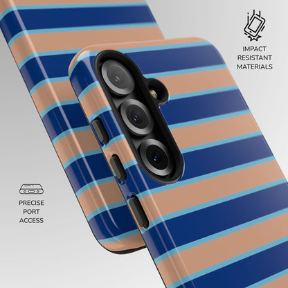 Metropolitan Club Striped Phone Case