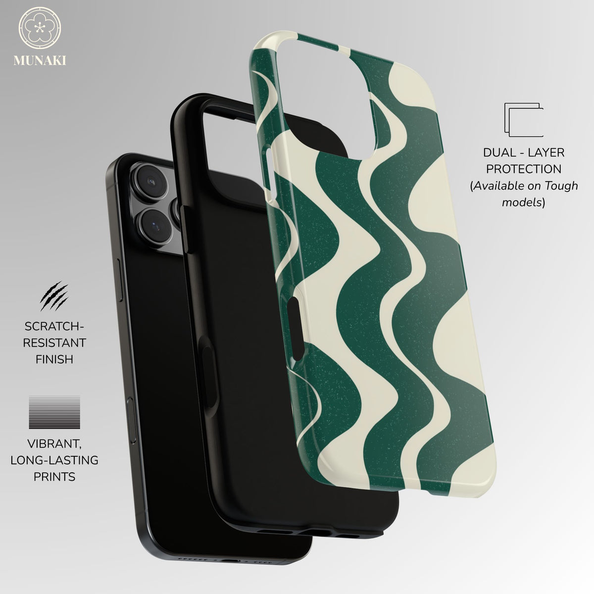 Matcha Wave Phone Case
