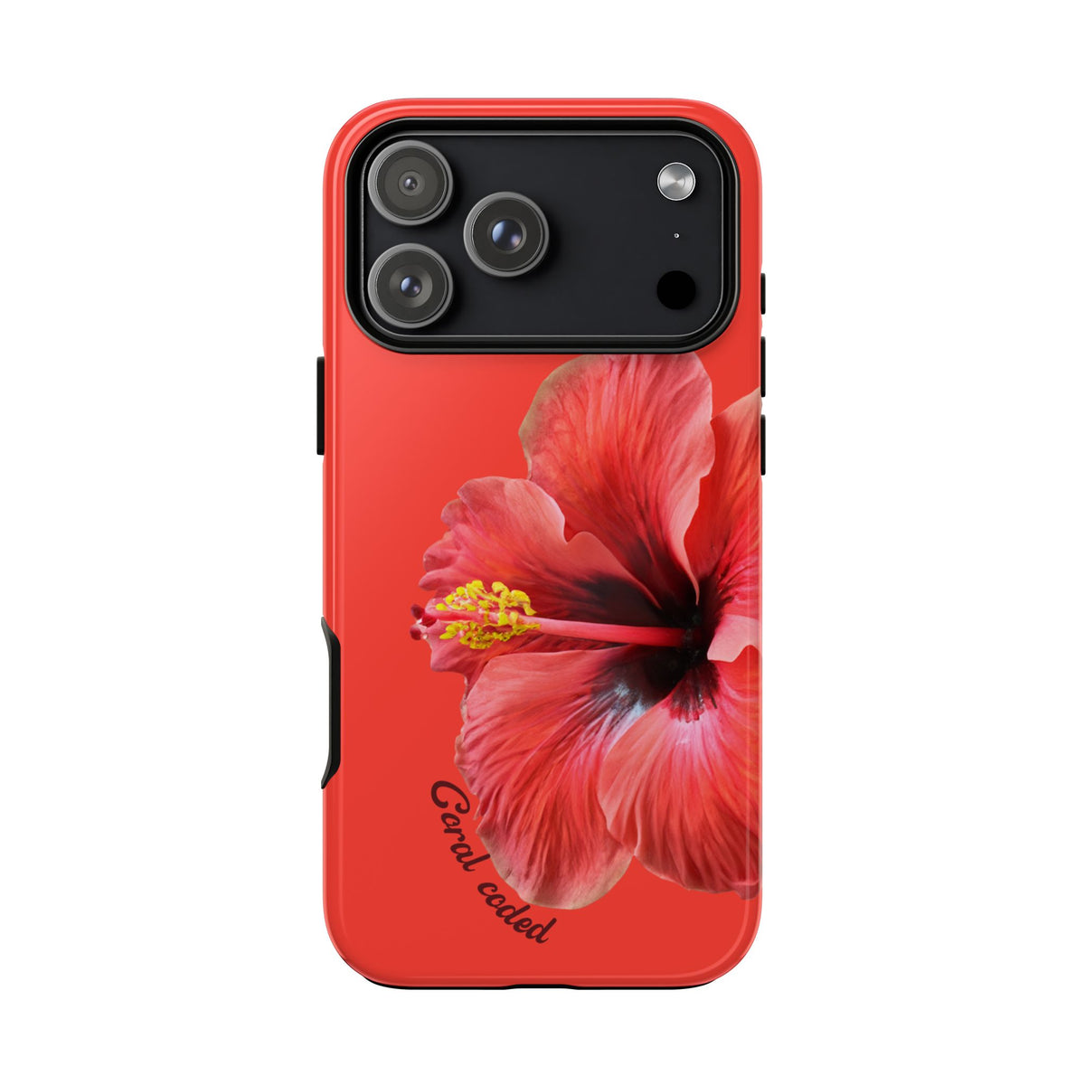 Coral Coded Phone Case