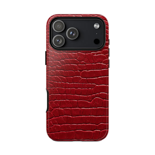 Cherry Croc Phone Case