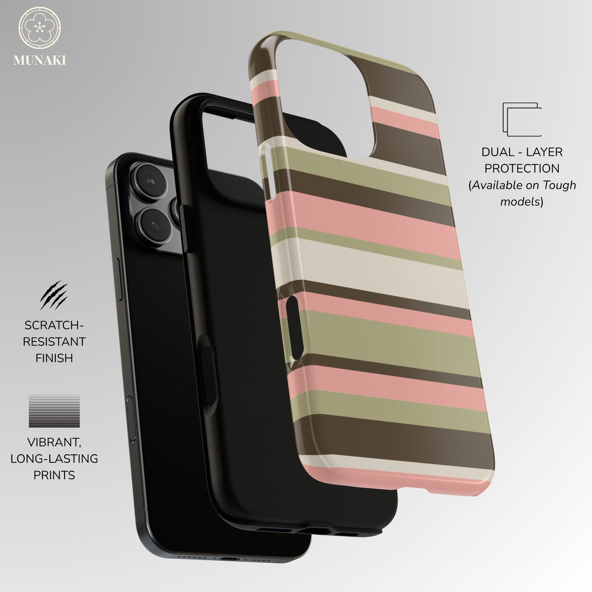 Palais Royal Striped Phone Case