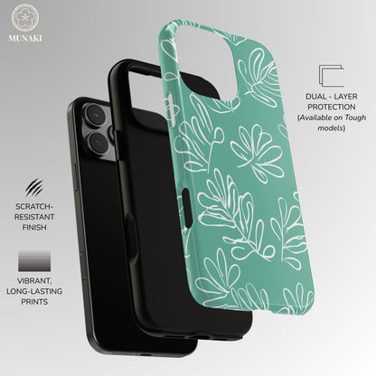Mint Botanicals Phone Case