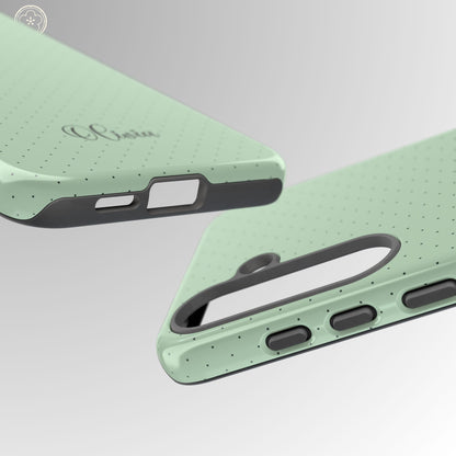 Custom Matcha Pin Dot Phone Case
