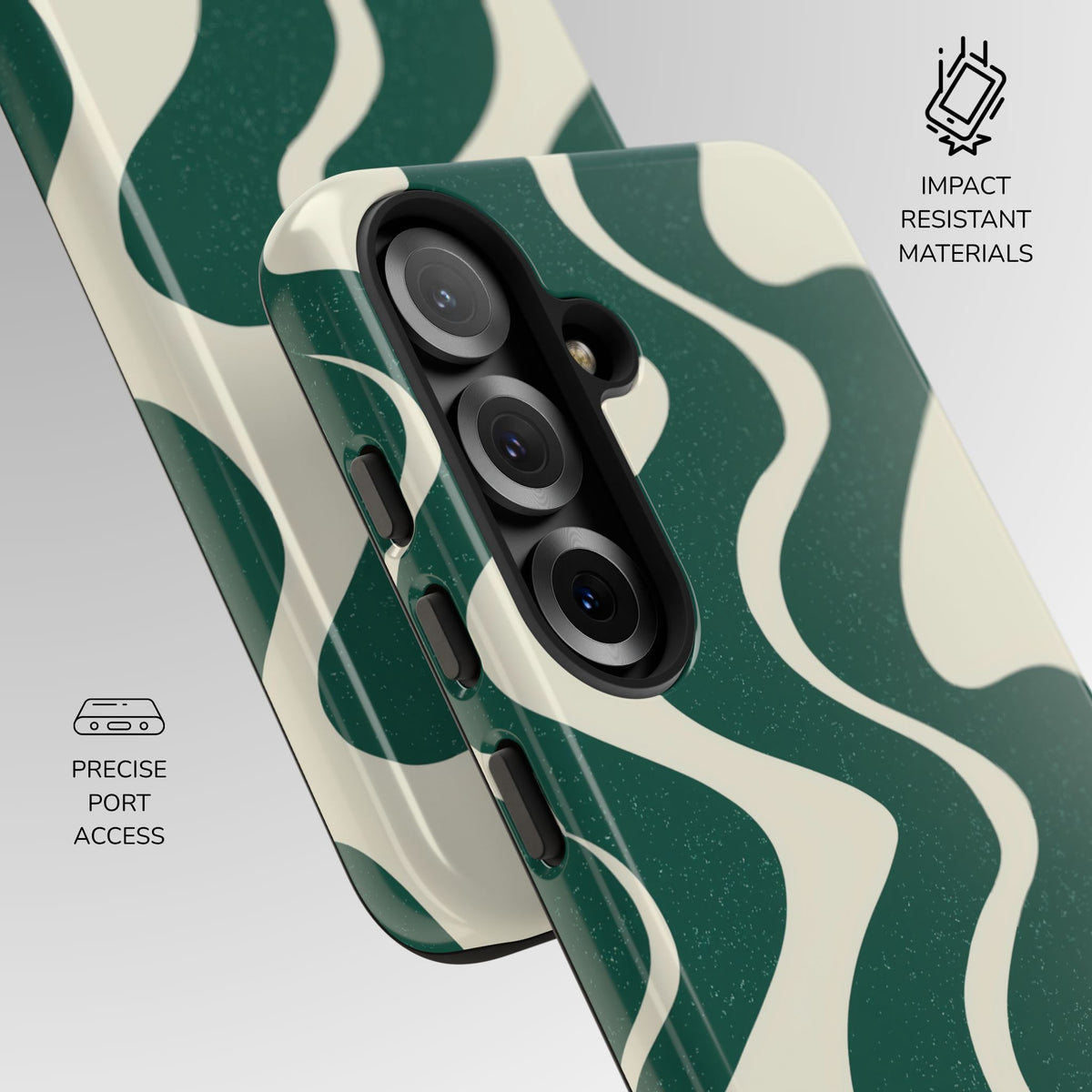 Matcha Wave Phone Case