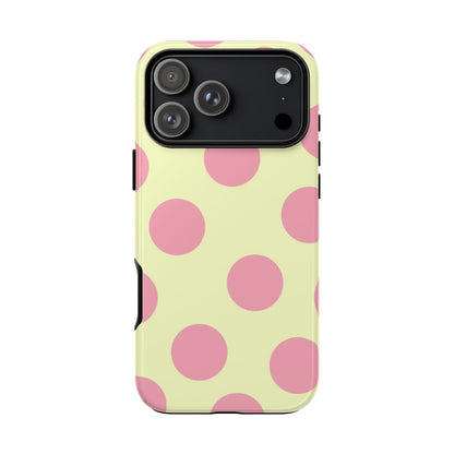 Strawberry Lemonade Polka Dot Phone Case