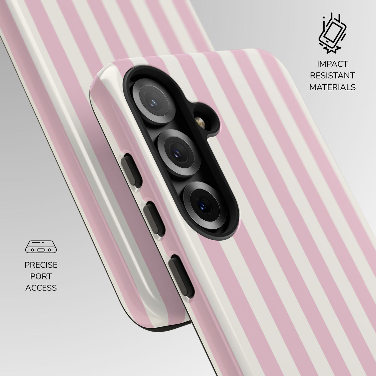 Pink Cabana Phone Case