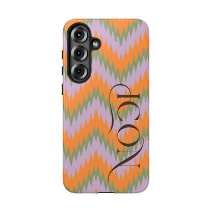 Electric Sunset Chevron Phone Case