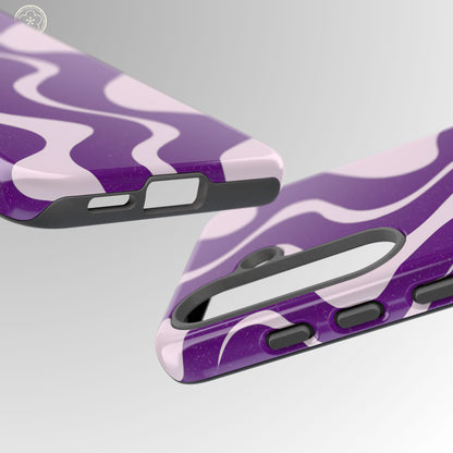 Lavender Dream Wave Phone Case