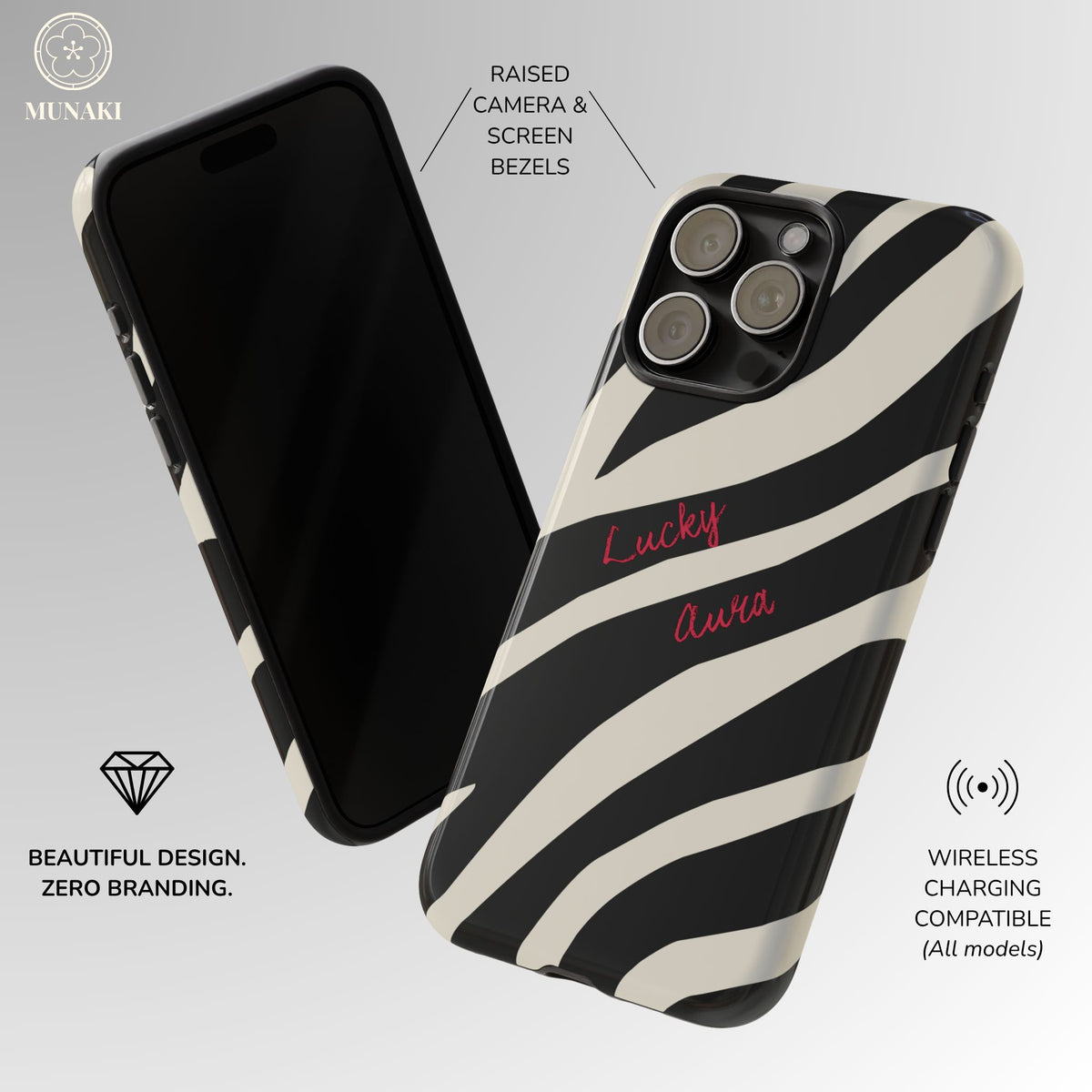 Lucky Aura Zebra Phone Case