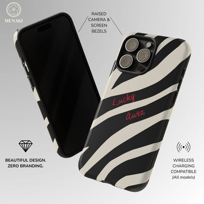 Lucky Aura Zebra Phone Case