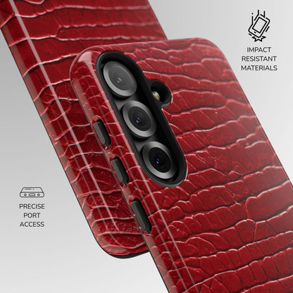 Cherry Croc Phone Case