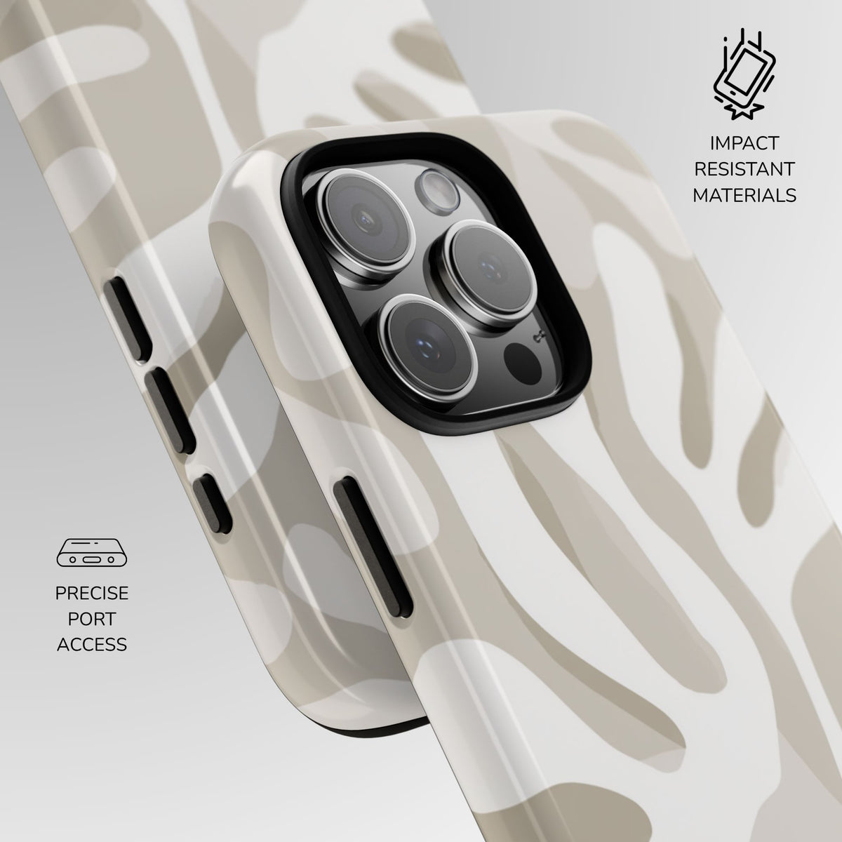 Santal Monstera Phone Case