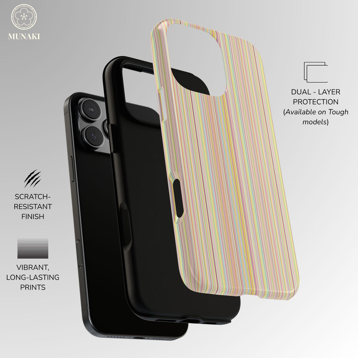Gelato Stripes Phone Case