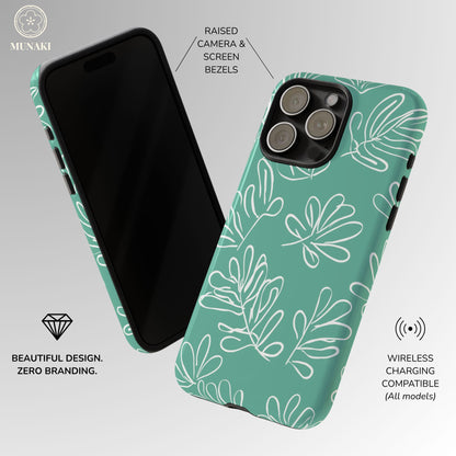 Mint Botanicals Phone Case