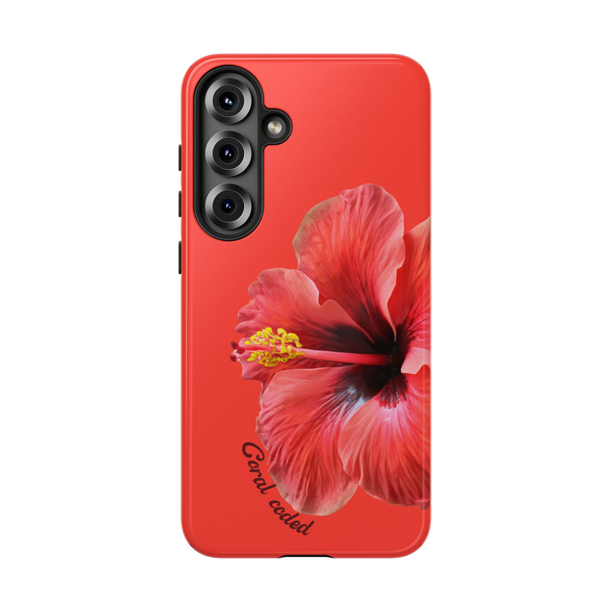 Coral Coded Phone Case