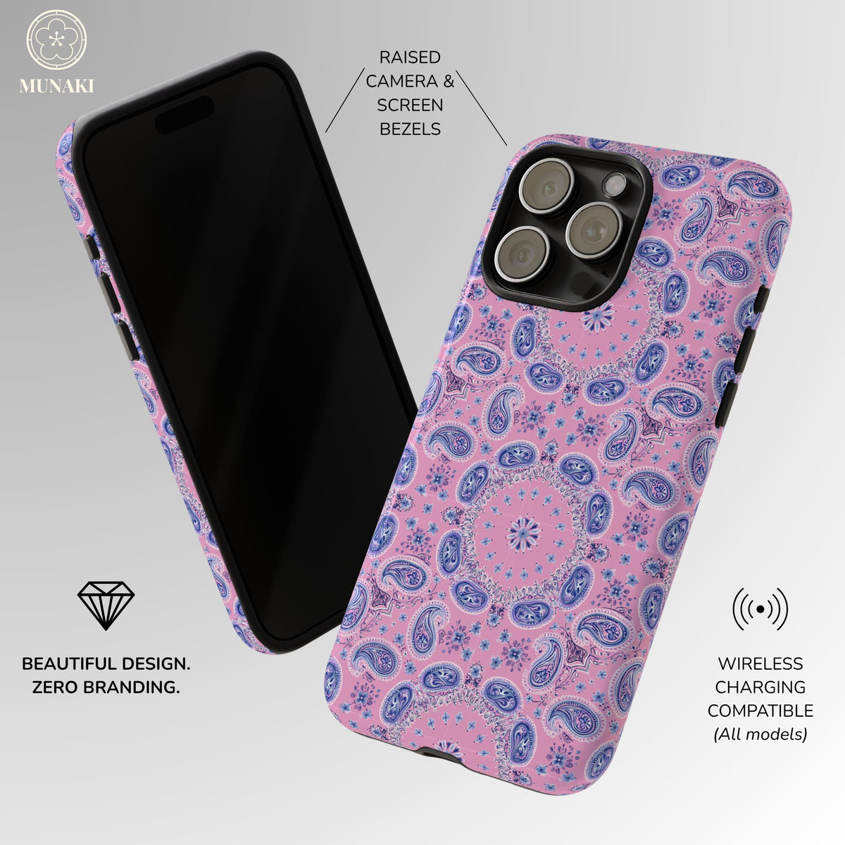 Pink Bandana Phone Case