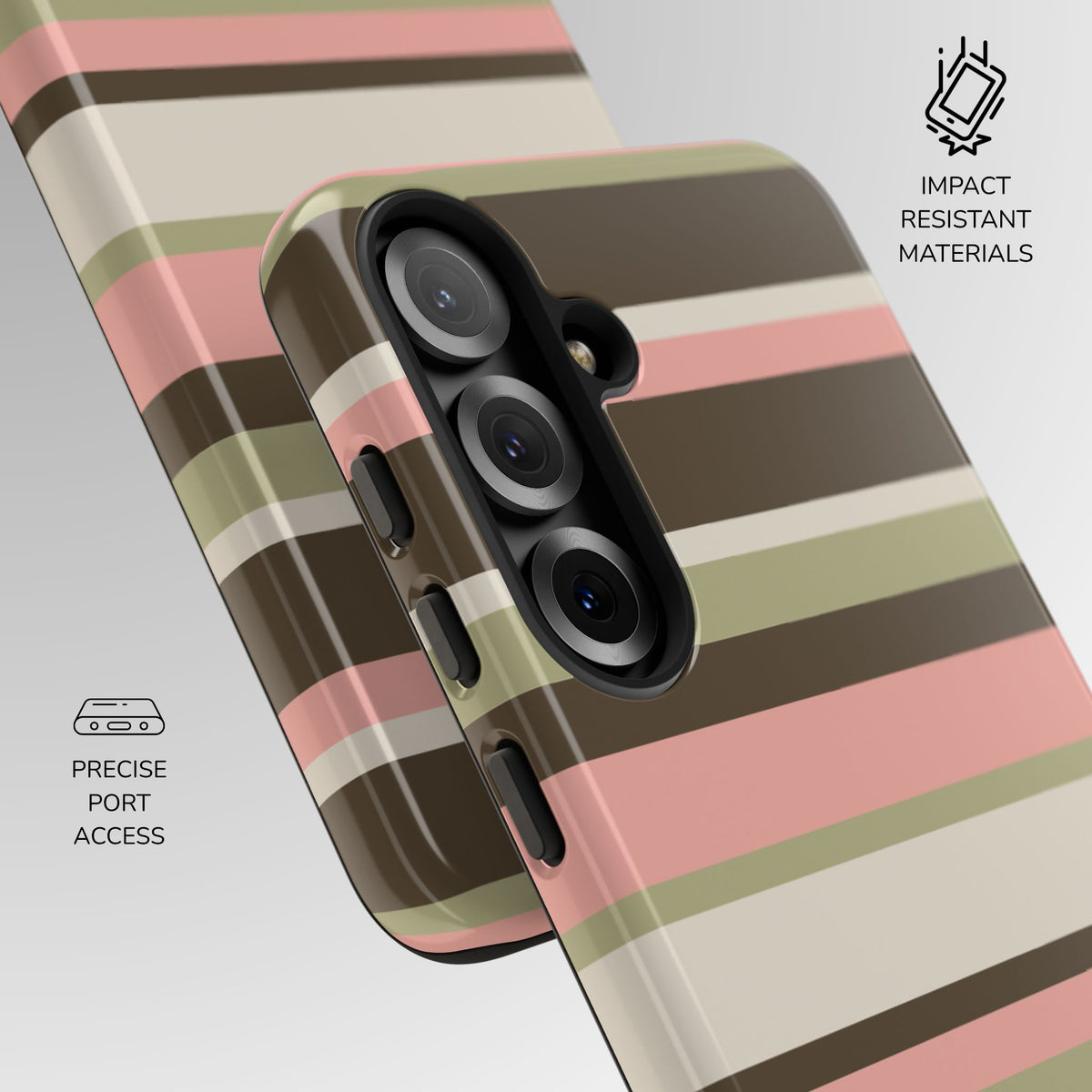 Palais Royal Striped Phone Case