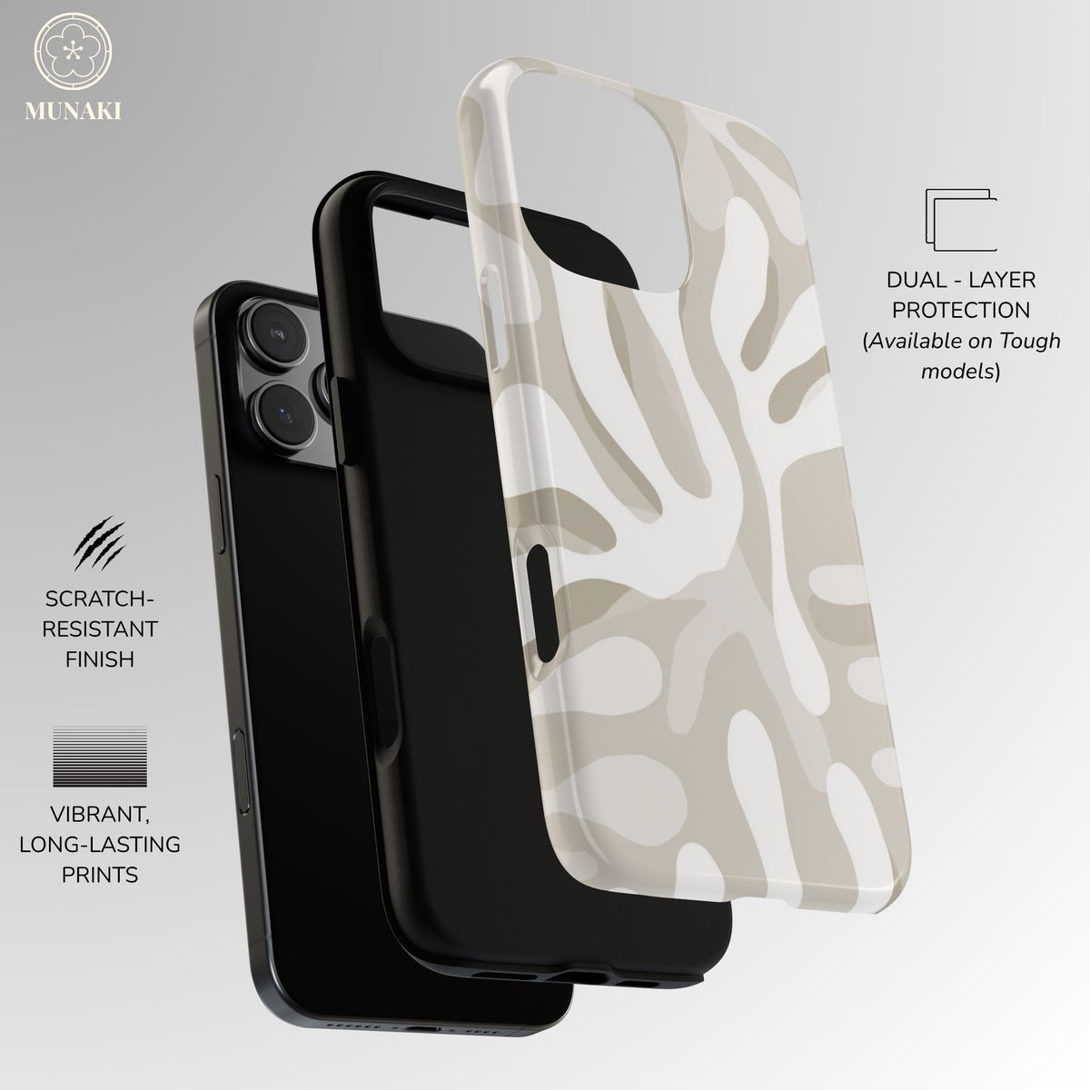 Santal Monstera Phone Case