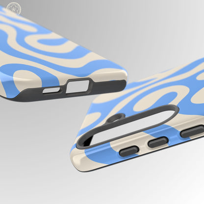 Blue Lagoon Swirl Phone Case