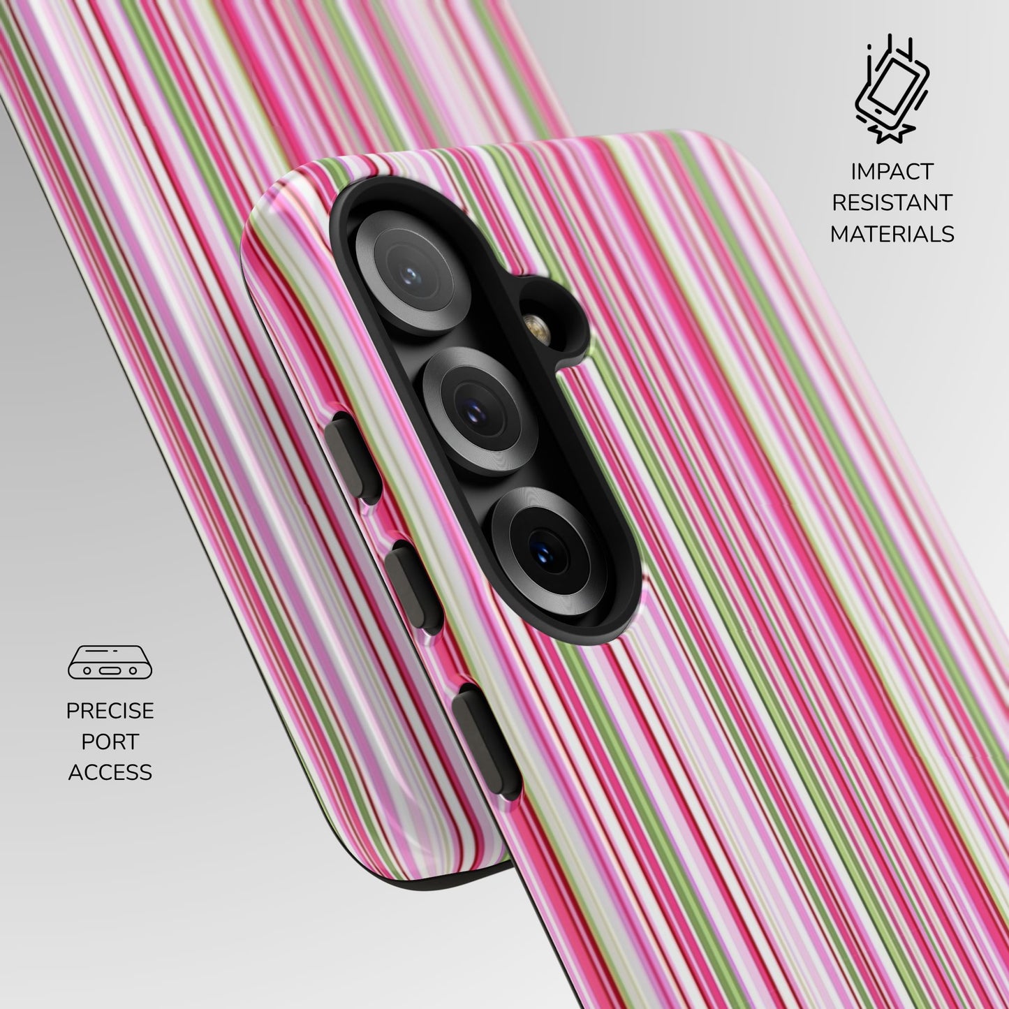 Sweet Summer Stripes Phone Case
