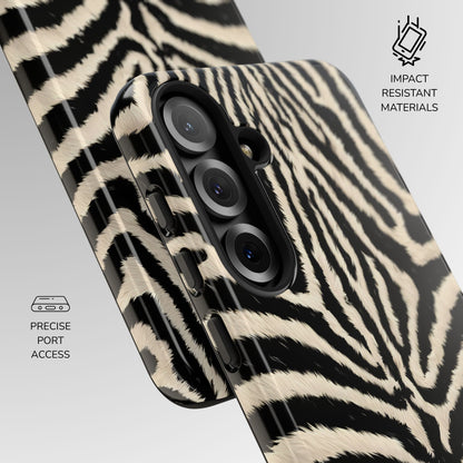 Safari Runway Zebra Phone Case
