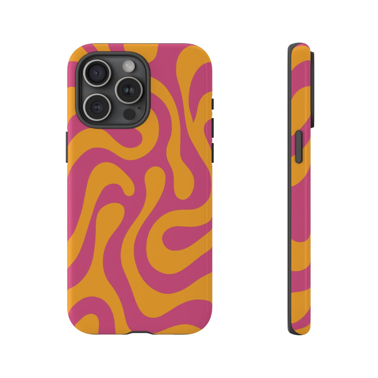 Retro Sunset Swirl Phone Case